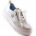 Comfortable Rieker W RKR589 white shoes (40)