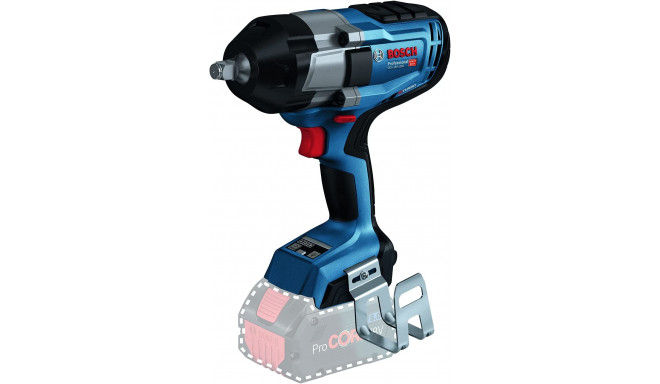 Bosch cordless impact wrench BITURBO GDS 18V-1000 Professional, 18V (blue/black, 2x battery ProCORE1