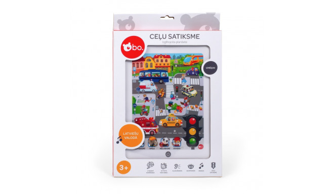 bo. Educational tablet "Traffic" (In Latvian lang.)