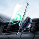 Joyroom Car Mount Wireless Charger MagSafe Clamp Holder (Air Outlet Verison) 4.5-6.7 inch, 15W, Blac