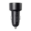 Joyroom Car Charger with Digital Display, U+C, QC 3.0, PD, 70W, Black (JR-CCD02)