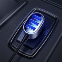 Joyroom Car Charger 5-in-1, U+U+U+U+U 31W, Black (JR-CL03)