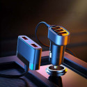 Joyroom Car Charger 5-in-1, U+U+U+U+U 31W, Black (JR-CL03)
