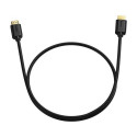 Baseus Video Cable High definition Series HDMI To HDMI 4K 60 Hz, 3D HDR, 18 Gbps, 1m Black (CAKGQ-A0