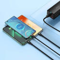 Baseus Universal Flash Series 3-in-1 Fast Charging Data Cable (USB-A to Micro + Lightning + Type-C) 