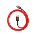 Baseus Type-C Cafule Cable 3A 0.5m Red + Red (CATKLF-A09)