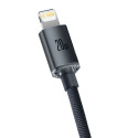 Baseus Type-C - Lightning cable, Crystal Shine Series Fast Charging Data Cable 20W 1.2m Black (CAJY0