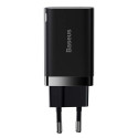 Baseus Travel Charger Super Si Pro mini Fast Charger, C+U, PD 3.0, QC 3.0 30W EU Black (CCSUPP-E01)