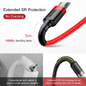 Baseus Micro USB Cafule Cable 1.5A 2m Red + Red (CAMKLF-C09)