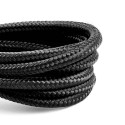 Baseus Lightning Cafule Cable, 2A, 3m Gray/Black (CALKLF-RG1)