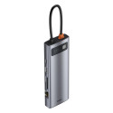 Baseus HUB Metal Gleam Series 9-in-1 Multifunctional (Type-C to 3x USB3.2/PD 100W/VGA Full HD 60Hz/H