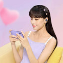 Baseus Earphone Bluetooth Bowie E2 BT 5.2, TWS AV Synchronization, Low Latency, IP55, Black (NGTW090