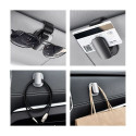 Baseus Car Tool Platinum Vehicle eyewear clip (Clamping type) Silver (ACYJN-B0S)
