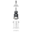 Baseus Car Charger Grain Pro Dual USB 4.8A White (CCALLP-02)