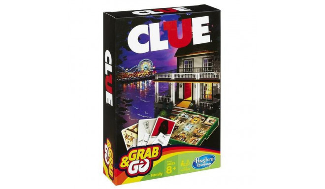 Hasbro Clue Grab &amp; Go Board game Deduction