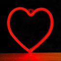 Forever Light Neon LED Light HEART red Bat + USB FLNEO7 Light decoration figure