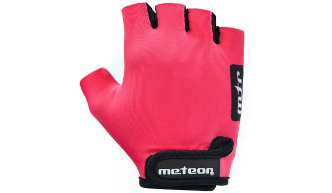 Meteor kids bicycle gloves Jr S, pink