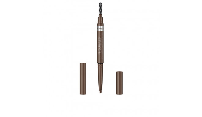RIMMEL LONDON BROW THIS WAY lápiz de cejas #02-medium brown 0,25 gr