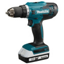 Makita Cordless Drill / Driver Set DF488D002 (incl. 2 x 18V batteries (1.5 Ah), charger and case)