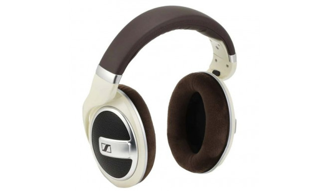 Sennheiser HD 599 Over-Ear Headphones with Detachable Cables, Ivory/ Brown EU
