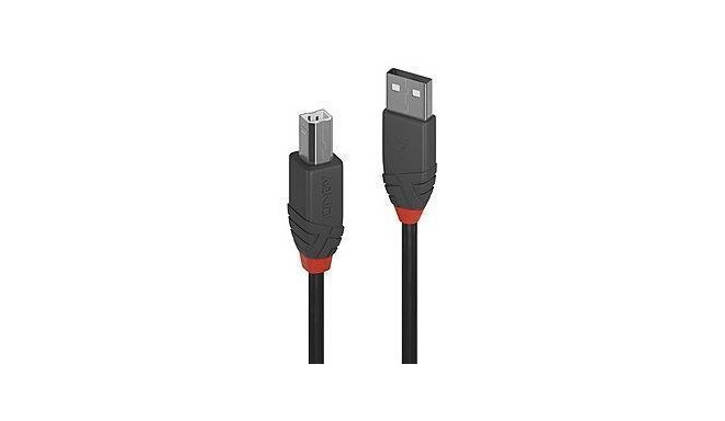 CABLE USB2 A-B 5M/ANTHRA 36675 LINDY