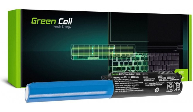 Green Cell aku Asus A31N1519 F540 F540L F540S R540 jaoks | 11 25V 2200mAh