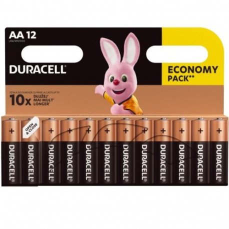 Duracell MN 1500 Basic AA (LR6) Blister Pack 12pcs
