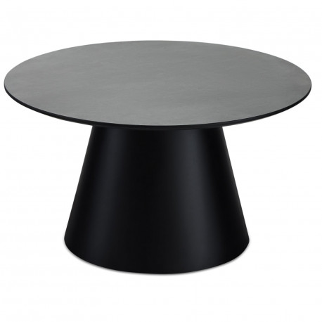 Diivanilaud Tango Ø 80 cm, tumehall