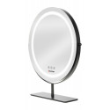 Humanas HS-HM Scarlet makeup mirror with LED lighting - black