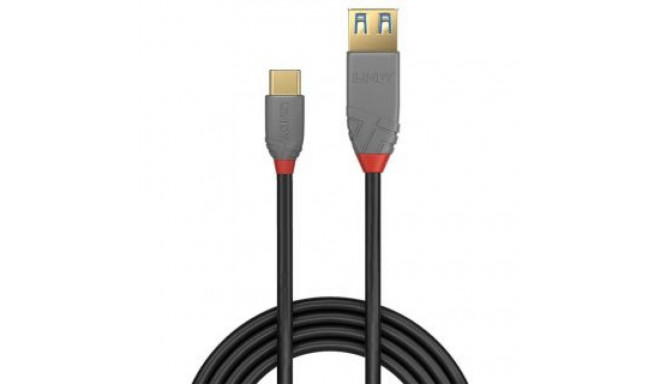 LINDY CABLE USB3.2 C-A 0.15M/ANTHRA 36895