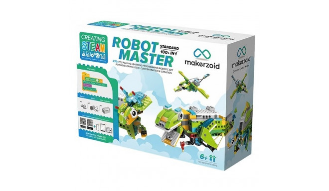 MAKERZOID Robot Master Standard Programmable Toys Building Kit 100in1