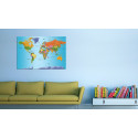 Seinapilt - Colourful Note - 120x80