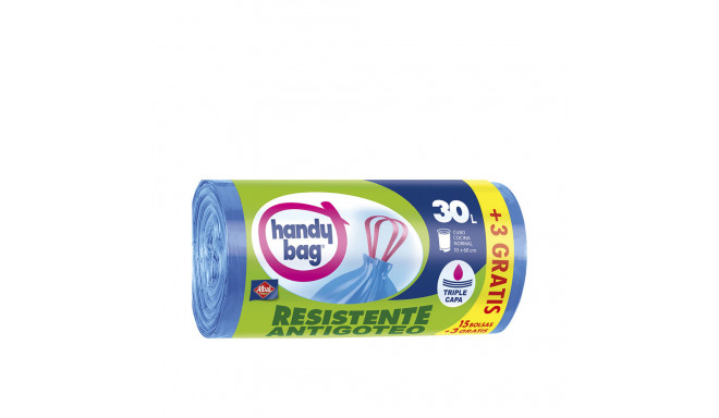 ALBAL HANDY BAG ANTIBACTERIAS bolsa basura 30 litros 18 u