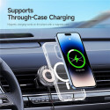 DUZZONA V2 - Magnetic Wireless Car Charger 15W Compatible with MagSafe