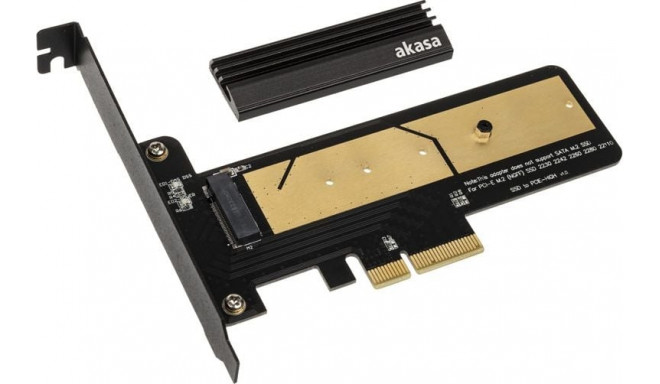 Akasa Adapter from M.2 X4 to PCI-E 3.0 (AK-PCCM2P-02)