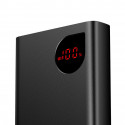 Akupank 2x USB + USB-C pesaga, 20.000 mAh, 22.5W, metallist korpus, must, Baseus
