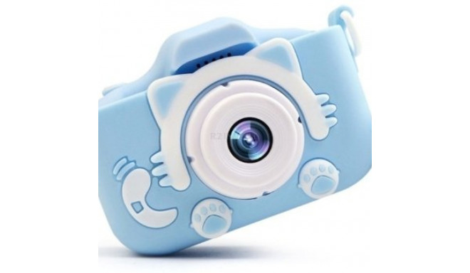 RoGer X5 KITTY Digital Camera For Children Blue