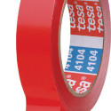 Insulating tape PVC TESA, red 19mmx33m