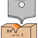 PROFILED KNIFE FOR MDF   RH   (ROUTER BIT 616.200)