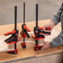 One-handed clamp with rotating handle EZ360 300/80