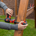 One-handed clamp with rotating handle EZ360 300/80