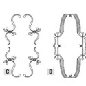 CARVER TEMPLATE FLEUR-DE-LYS