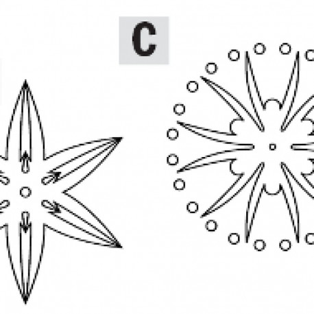 Graveerimise  šabloon ROSETTE 3-7