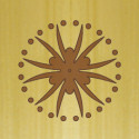CARVER TEMPLATE ROSETTE 3-7