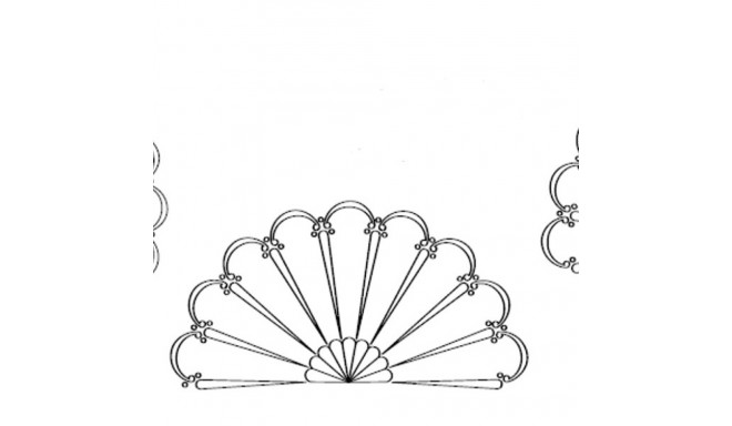 CARVER šabloon STRUCTURE FOR ROSETTES
