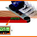 DIGITAL ANGLE FINDER 0-360° (265X50X25mm)