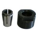 CLAMPING NUT AND COLLET FOR CMT7E D=6