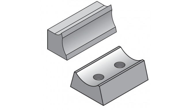 WEDGE FOR ROUTER BITS W/ KNIVES D=12-12.7X50