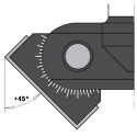 ADJUSTABLE CHAMFERING CNC ROUTER CUTTER Z2 S=20X50 D=85/102X39.5 RH