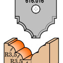 PROFILED KNIFE FOR MDF   RH   (ROUTER BIT 616.200)